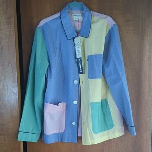 Alex Mill Multicolor Patchwork Shirt